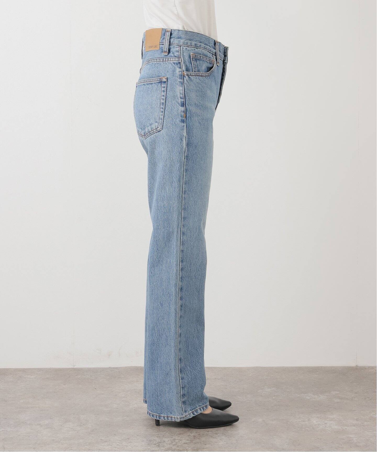 Deuxieme Classe Straight ジーンズ　34 予約》Straight Jeans (グレー)（デニムパンツ・ジーンズ