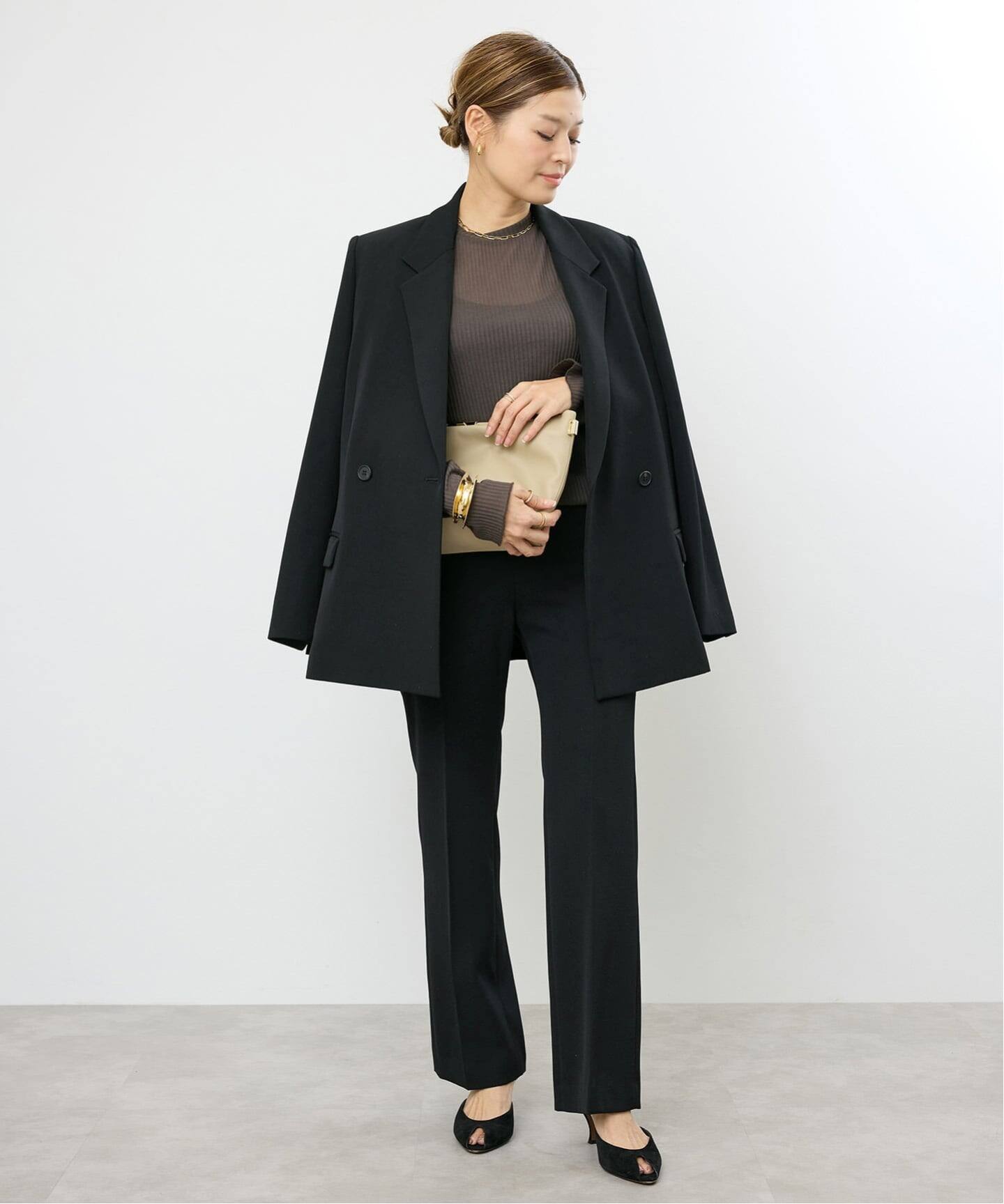 Deuxieme Classe EVERYDAY FLARE パンツ Essential Flare パンツ（スラックス）｜Deuxieme Classe