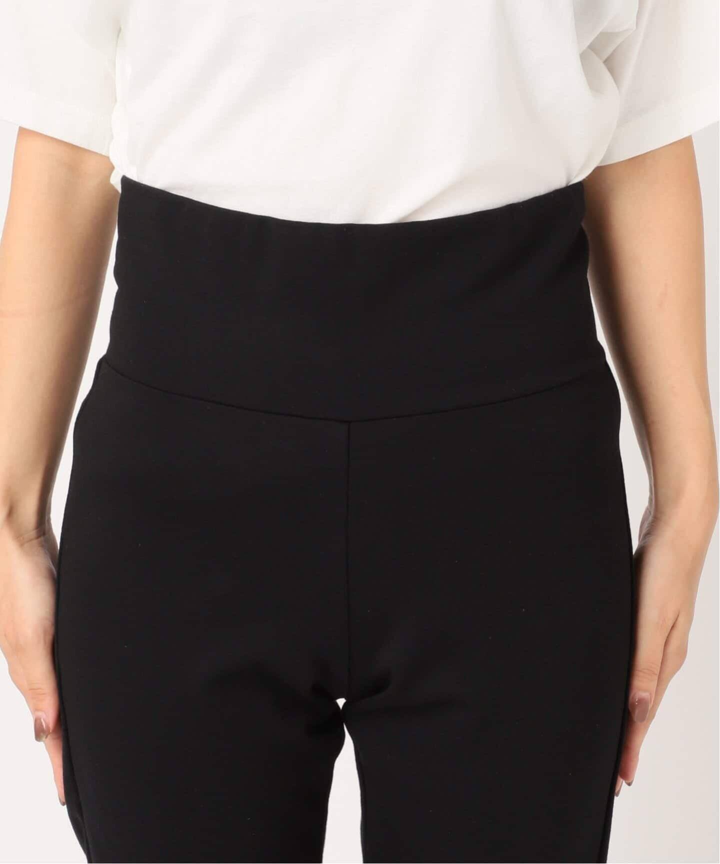 ドゥーズィエムクラス ジップ レギンスパンツ ブラック 日本製 38 ドゥーズィエムクラス ジップ レギンスパンツ ブラック 日本製