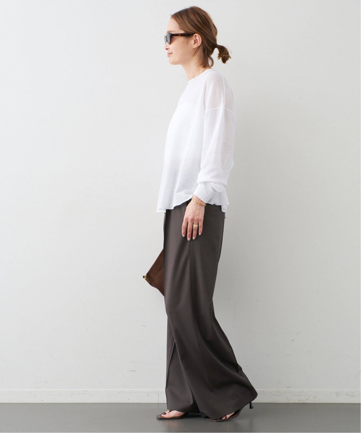 Essential タックパンツ（スラックス）｜Deuxieme Classe  