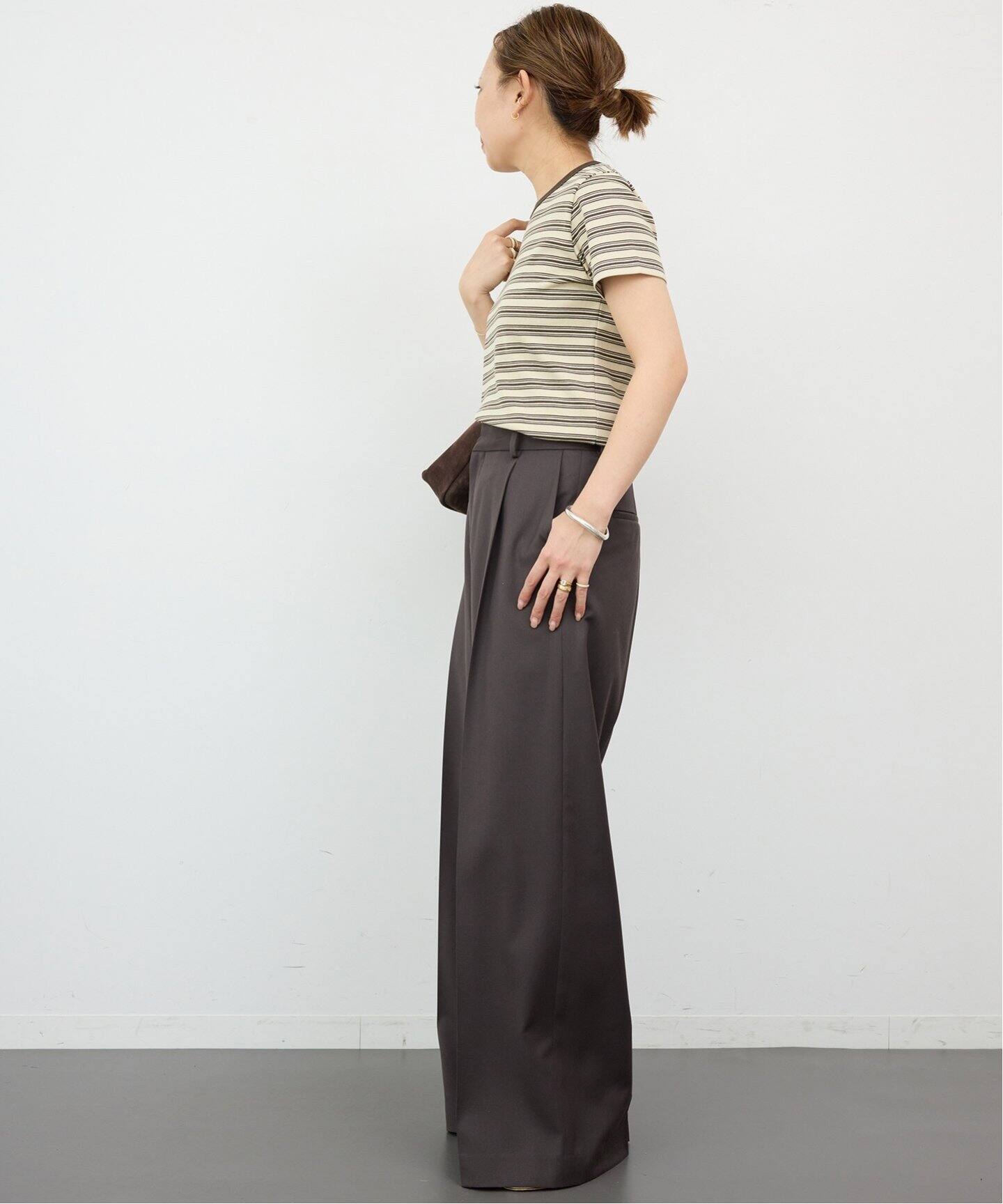 Essential タックパンツ（スラックス）｜Deuxieme Classe