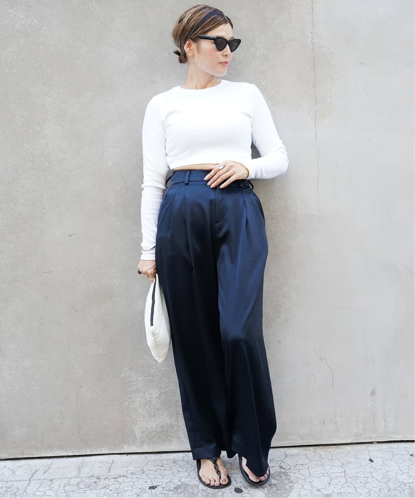 【Deuxieme Classe】Minimal Satin パンツ Minimal Satin パンツ（その他パンツ）｜Deuxieme Classe