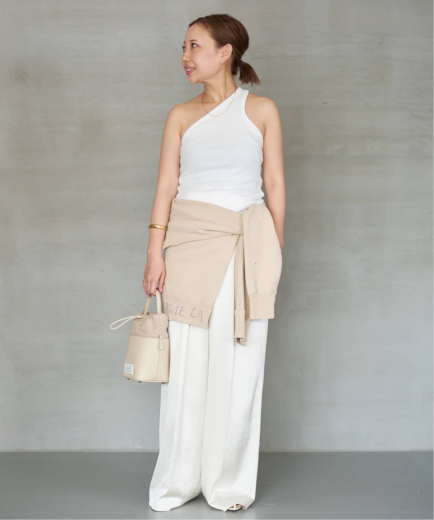 Deuxieme Classe Minimal Satin パンツ■38 SILK SATIN EASY パンツ（スラックス）｜MUSE de Deuxieme