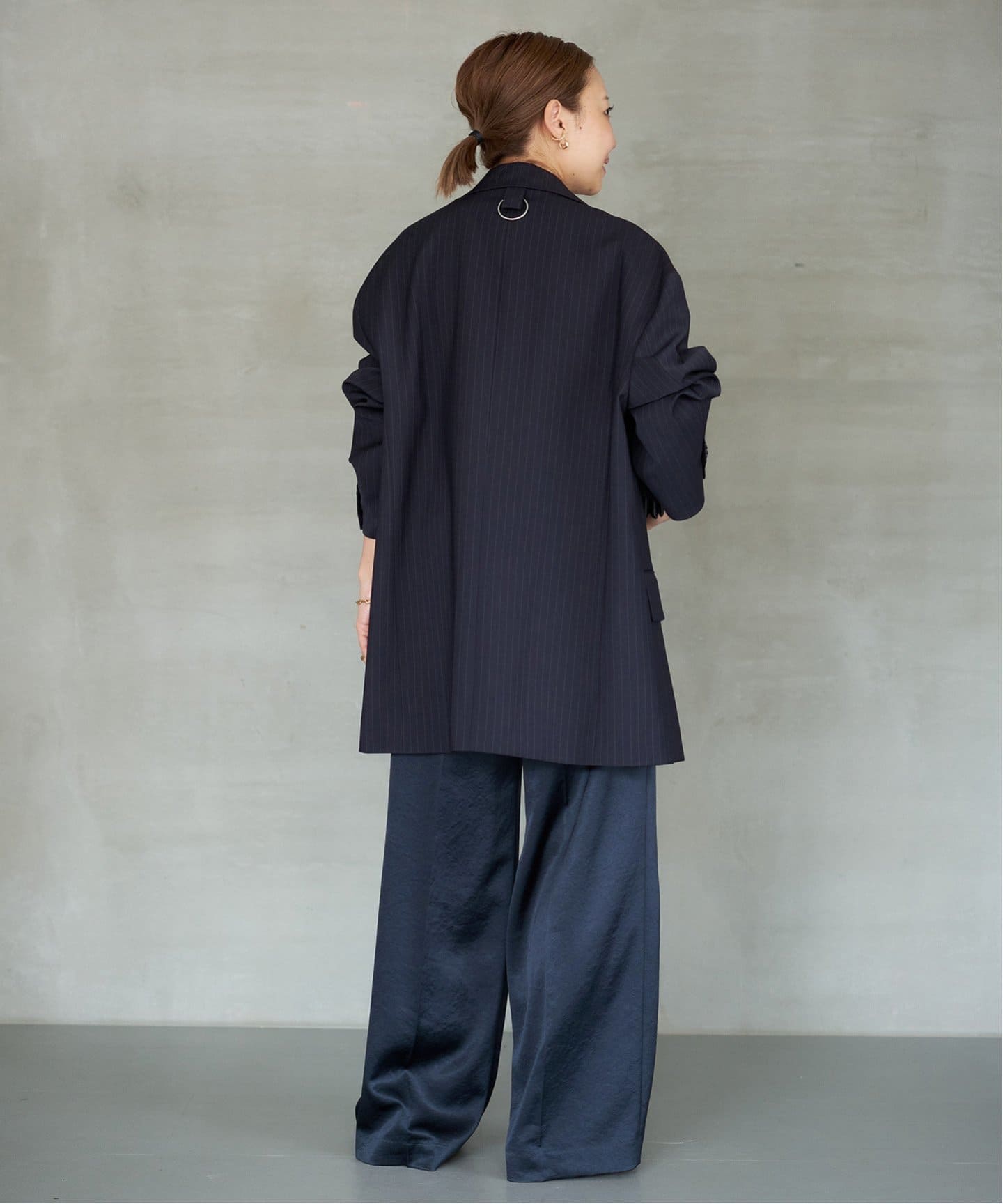 Minimal Satin パンツ（スラックス）｜Deuxieme Classe