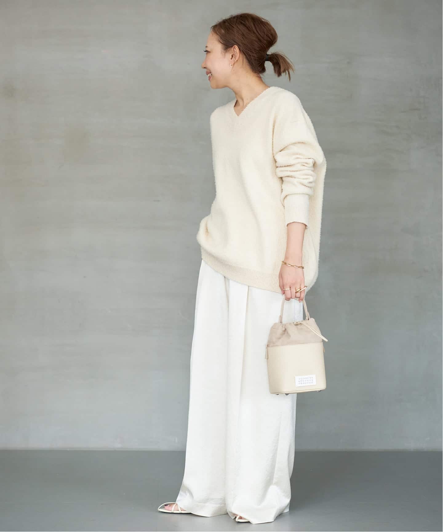 Minimal Satin パンツ（スラックス）｜Deuxieme Classe