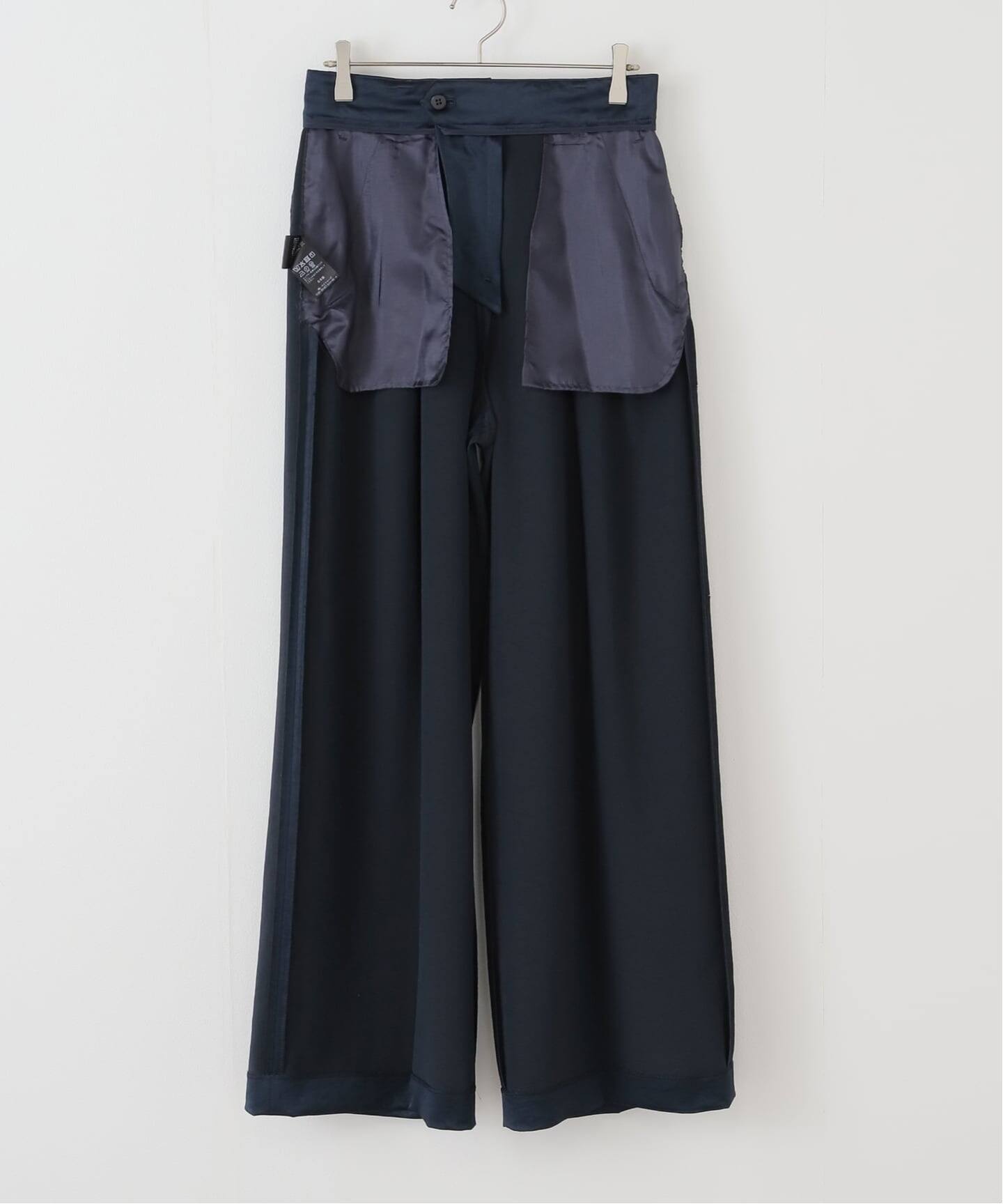 ドゥーズィエムクラスラムレザーパンツ新品未使用 Minimal Satin パンツ（スラックス）｜Deuxieme Classe