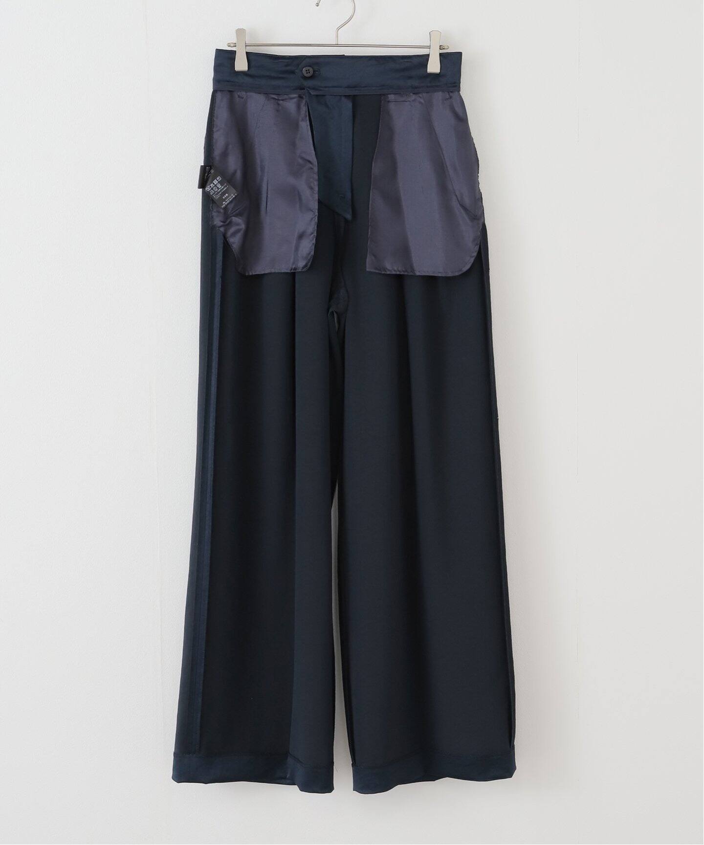 Minimal Satin パンツ（スラックス）｜Deuxieme Classe