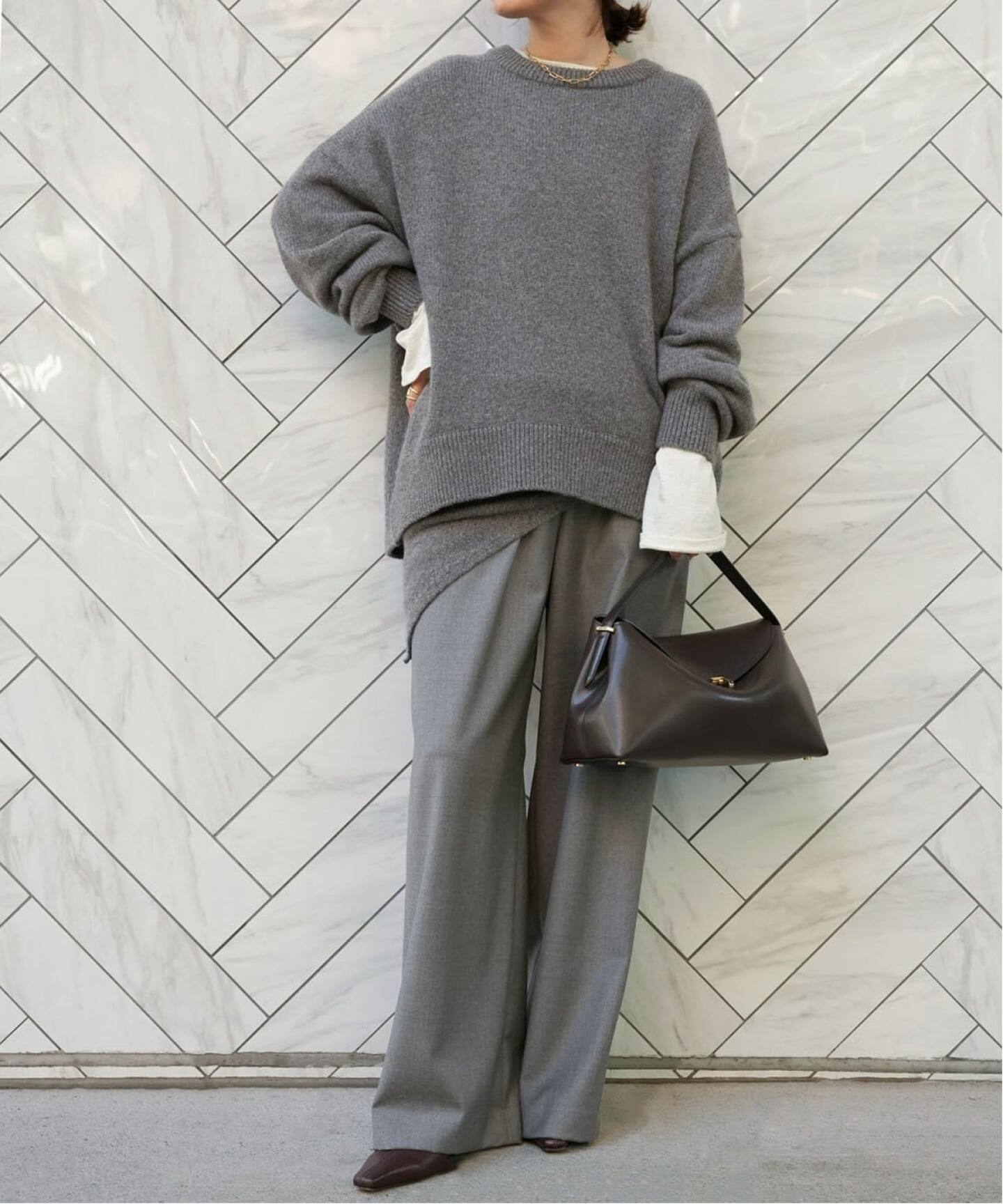 Deuxieme Classe Effortless Wool パンツ 【公式通販】