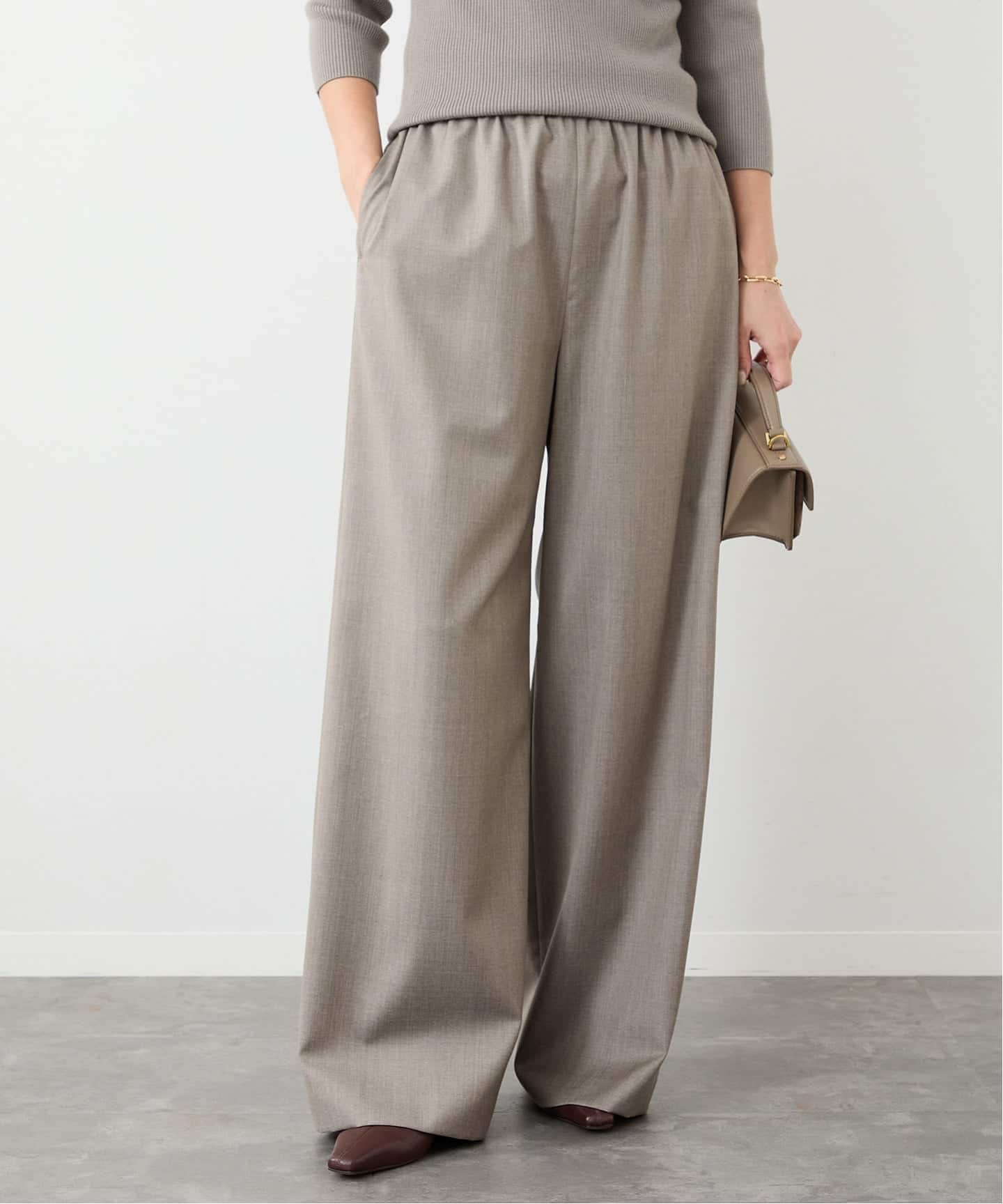 Effortless Wool パンツ（スラックス）｜Deuxieme Classe