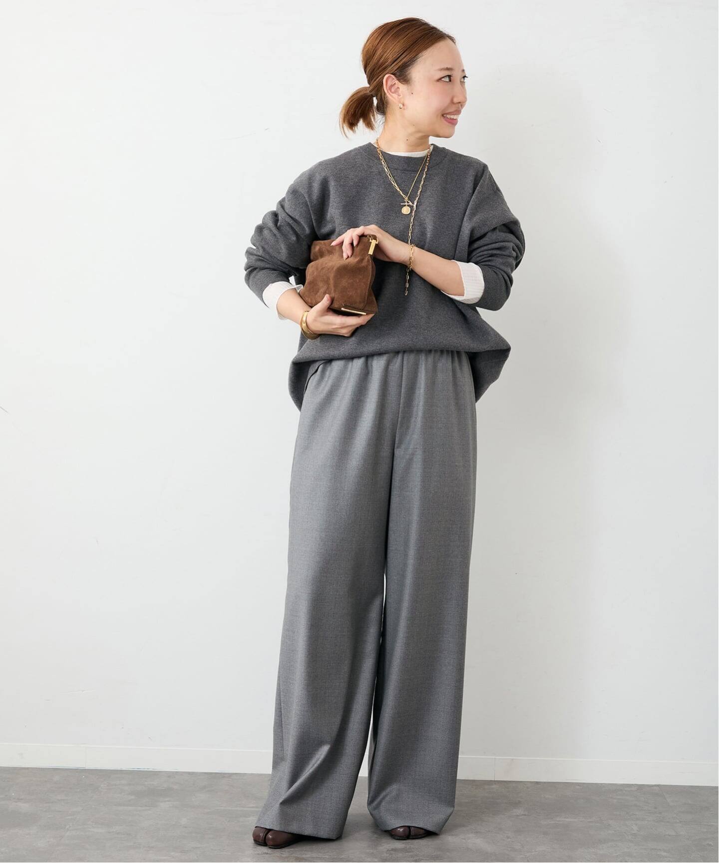 Effortless Wool パンツ（スラックス）｜Deuxieme Classe