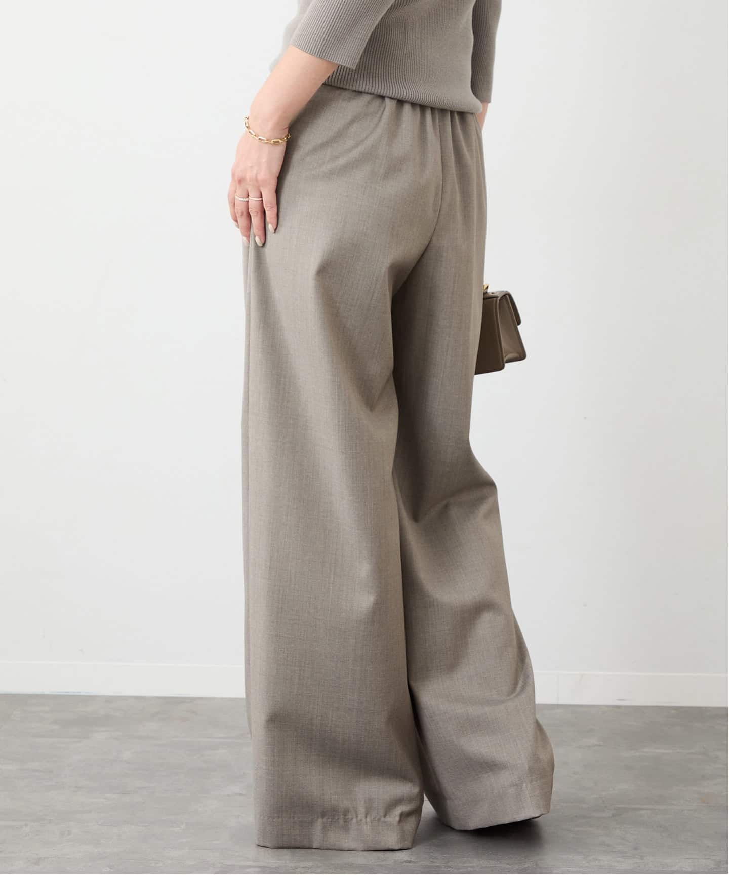 Effortless Wool パンツ（スラックス）｜Deuxieme Classe