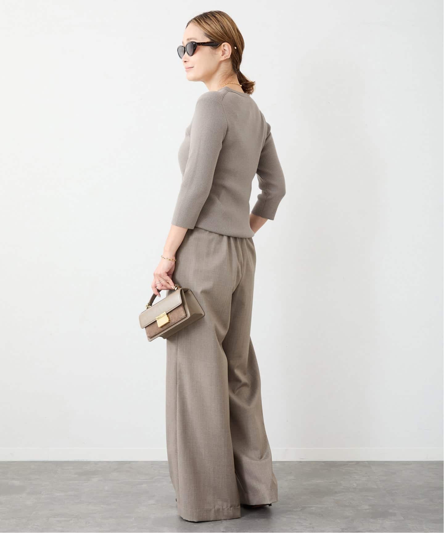 Effortless Wool パンツ（スラックス）｜Deuxieme Classe