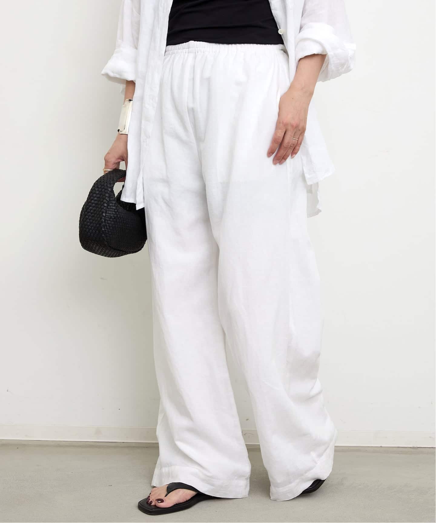 Deuxieme Classe  relaxing パンツ Cotton Linen Relax パンツ（その他パンツ）｜Deuxieme Classe