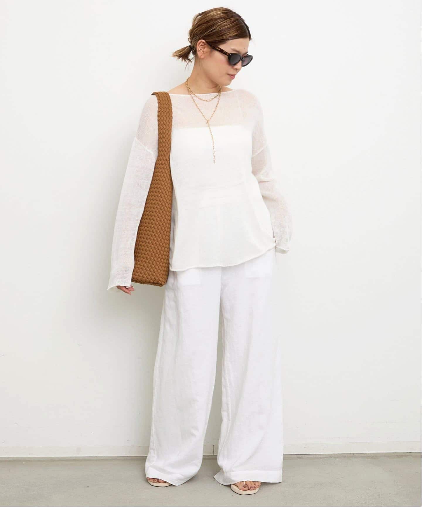 Cotton Linen Relax パンツ（その他パンツ）｜Deuxieme Classe