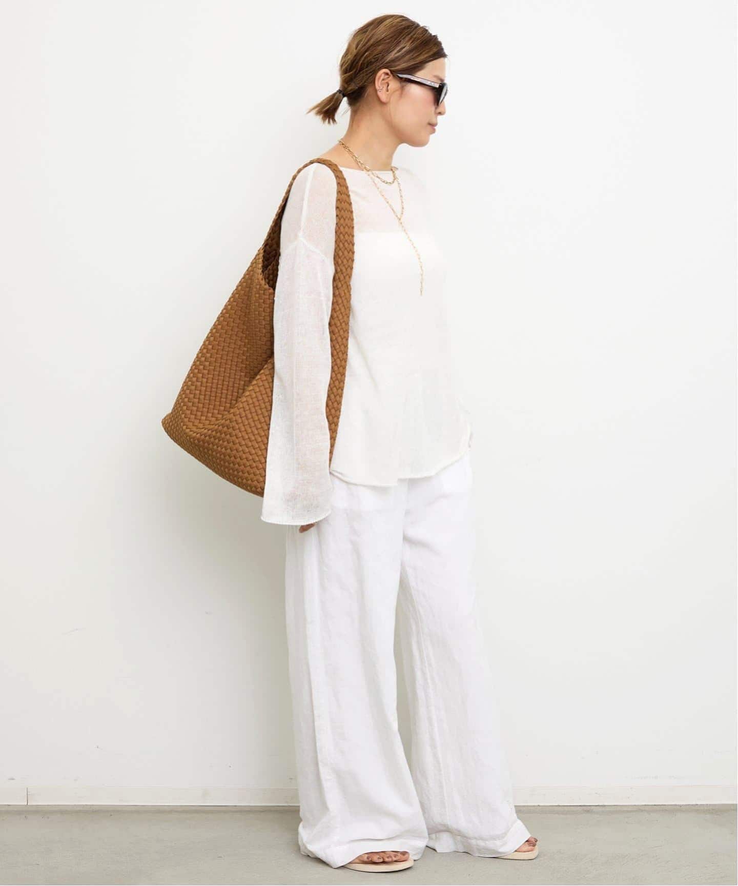 Cotton Linen Relax パンツ（その他パンツ）｜Deuxieme Classe
