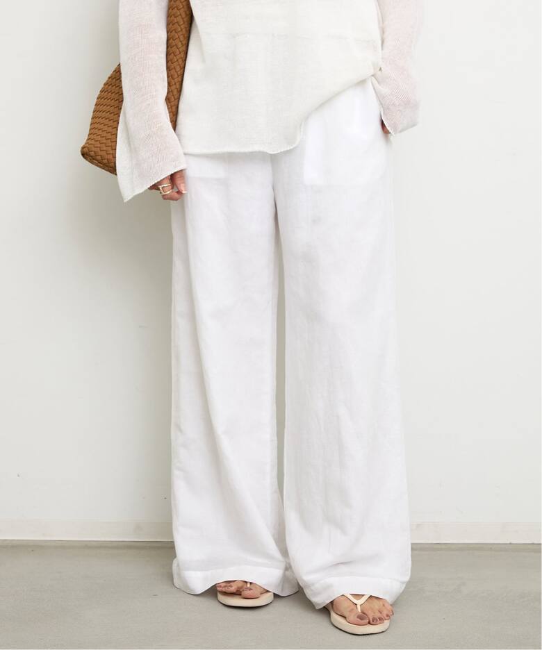 Cotton Linen Relax パンツ（その他パンツ）｜Deuxieme Classe 