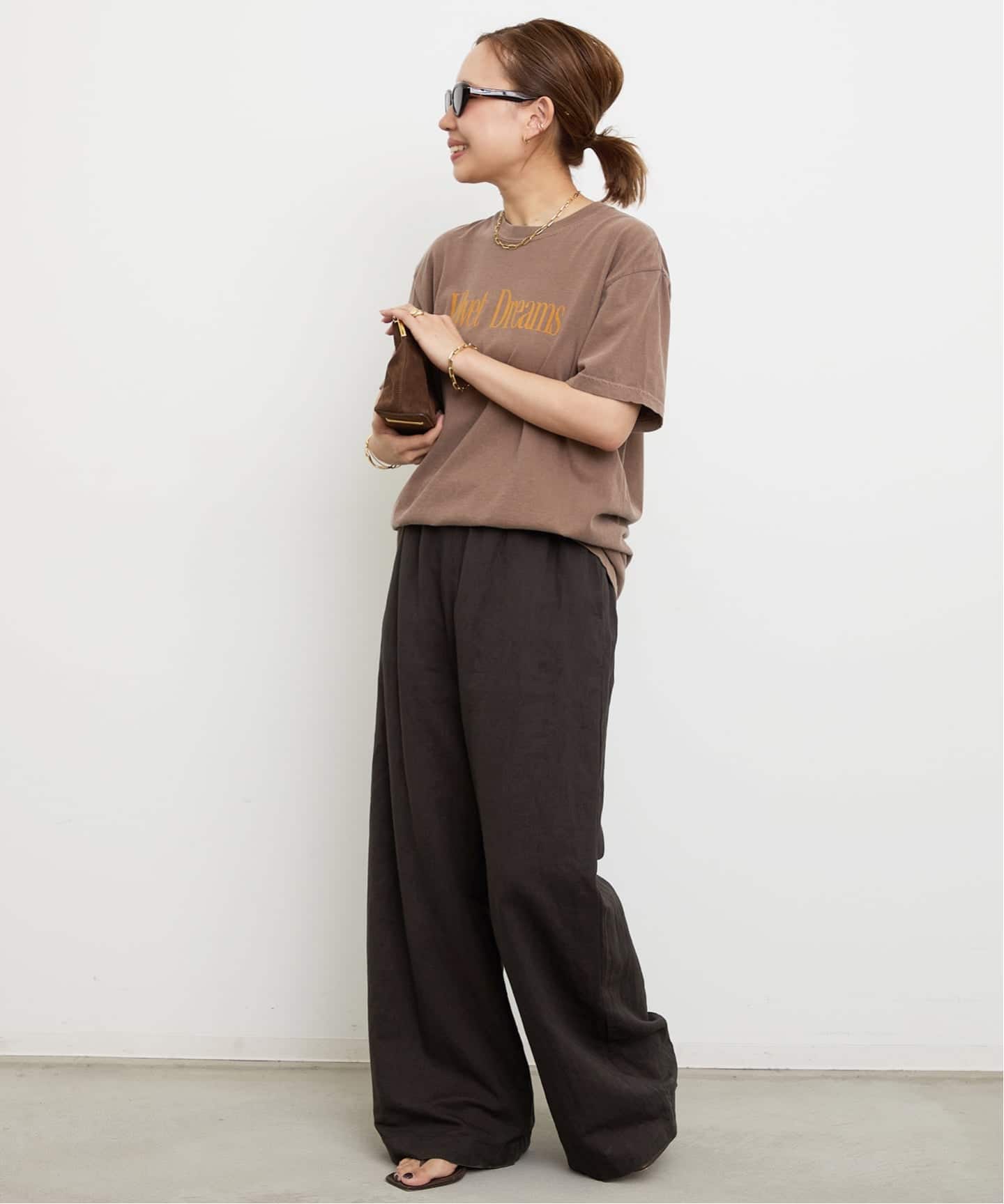Cotton Linen Relax パンツ（その他パンツ）｜Deuxieme Classe
