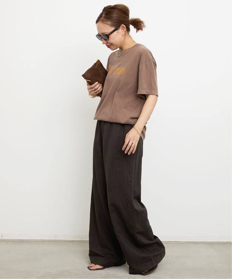 Cotton Linen Relax パンツ（その他パンツ）｜Deuxieme Classe 