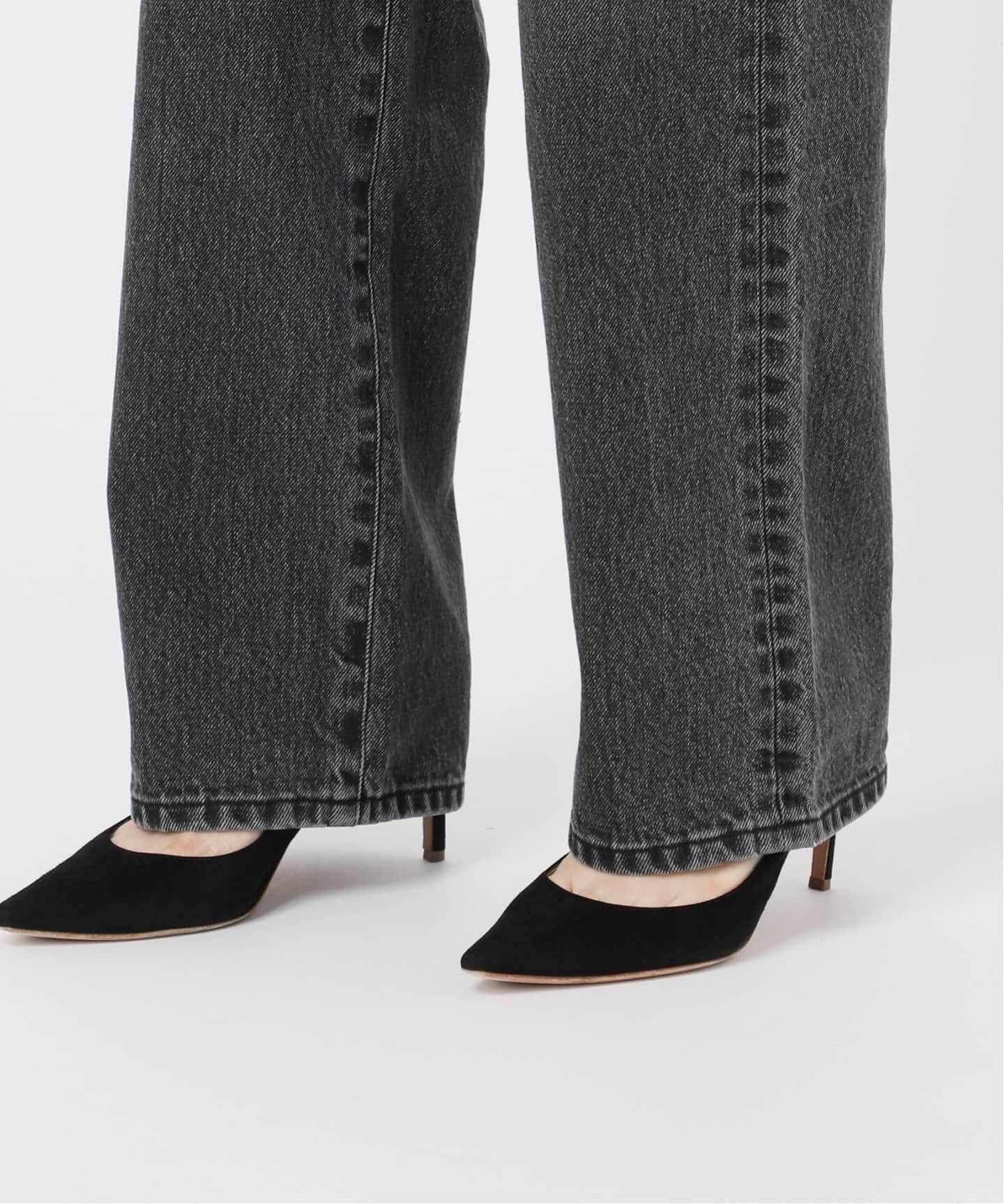 今期 Deuxieme Classe Straight Jeans グレー 34 Straight Jeans (グレー)（デニムパンツ・ジーンズ）｜Deuxieme