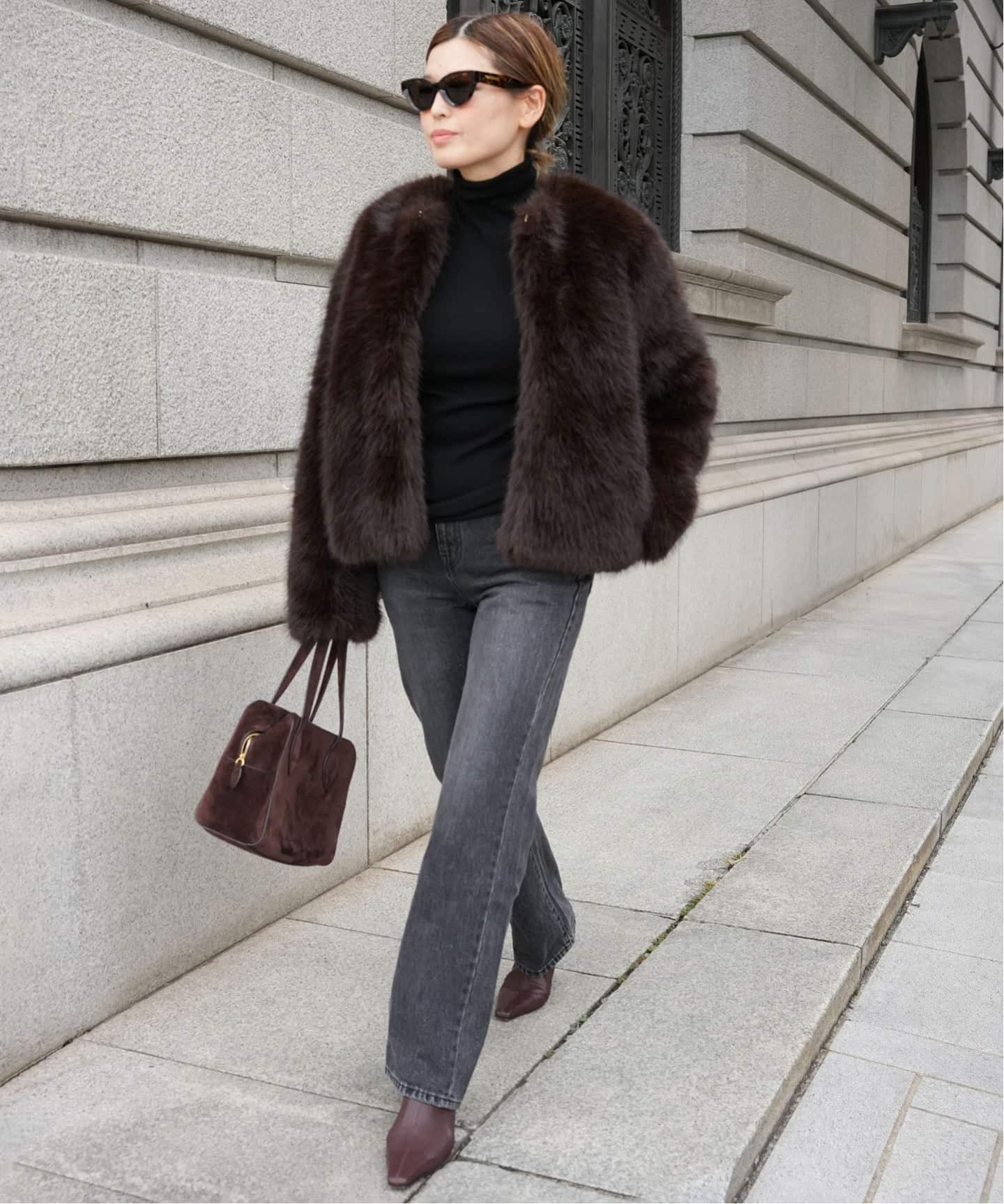 Straight Jeans (グレー)（デニムパンツ・ジーンズ）｜Deuxieme Classe