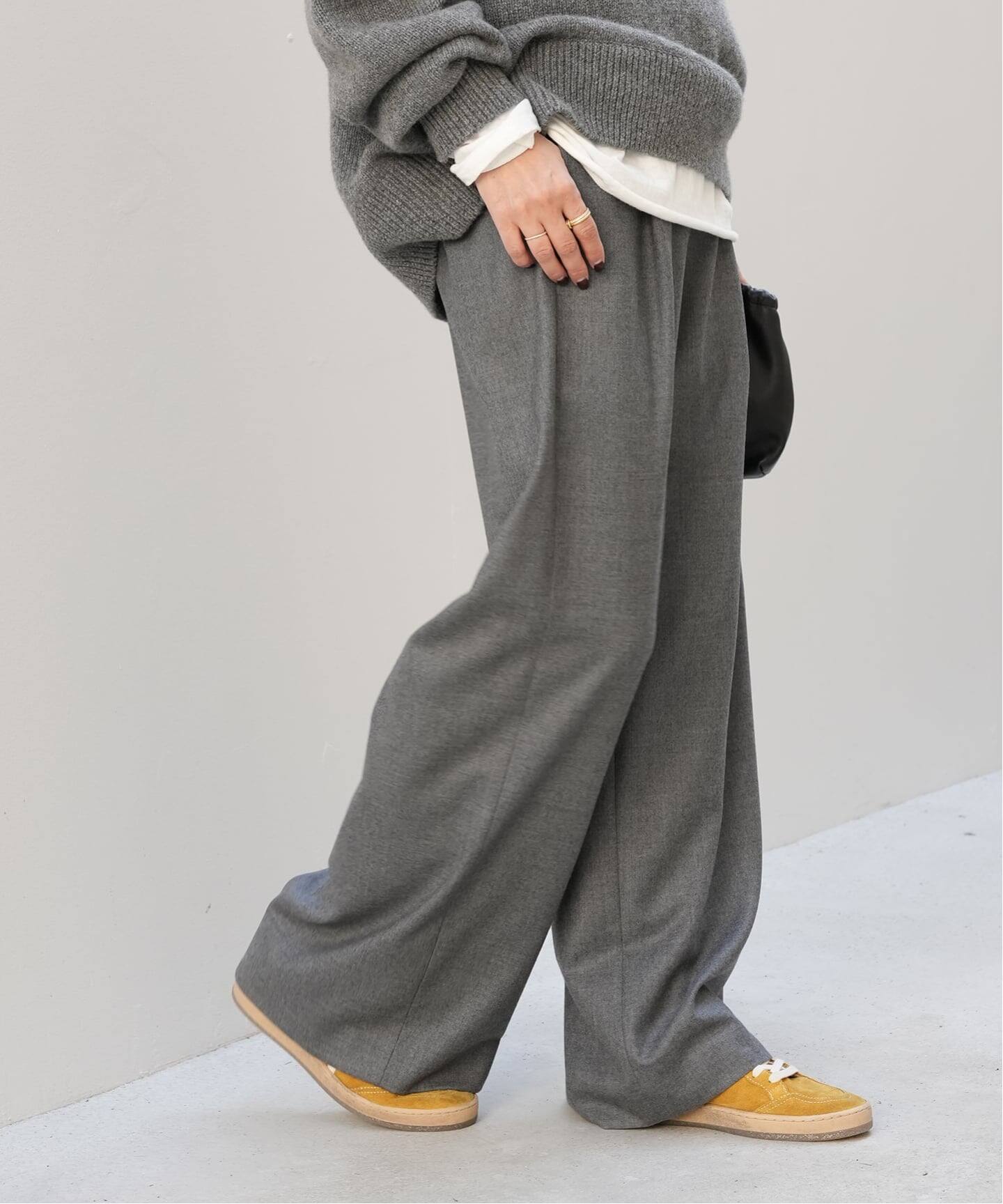 Easy Wide PT (フラノ)1（スラックス）｜Deuxieme Classe