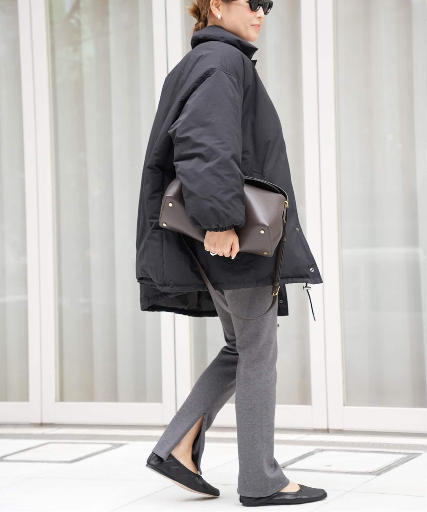 Warm Zip レギンス パンツ（その他パンツ）｜Deuxieme Classe