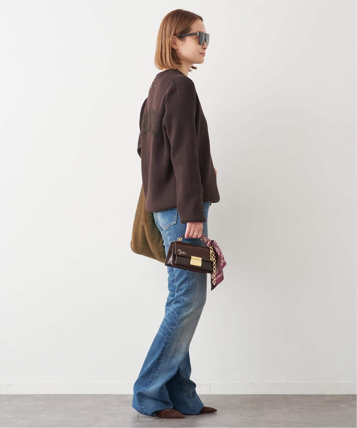GOLDEN GOOSE / ゴールデングース】BOOTCUT DENIM WHIT CHAINS（デニム