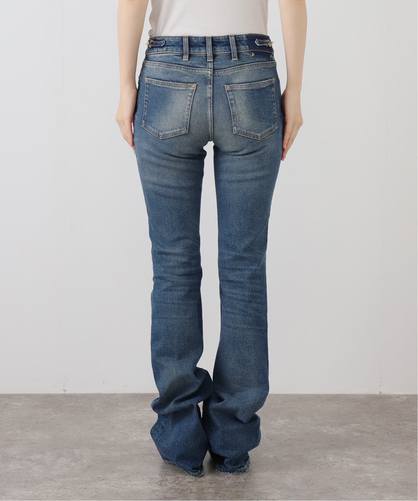 GOLDEN GOOSE / ゴールデングース】BOOTCUT DENIM WHIT CHAINS（デニム