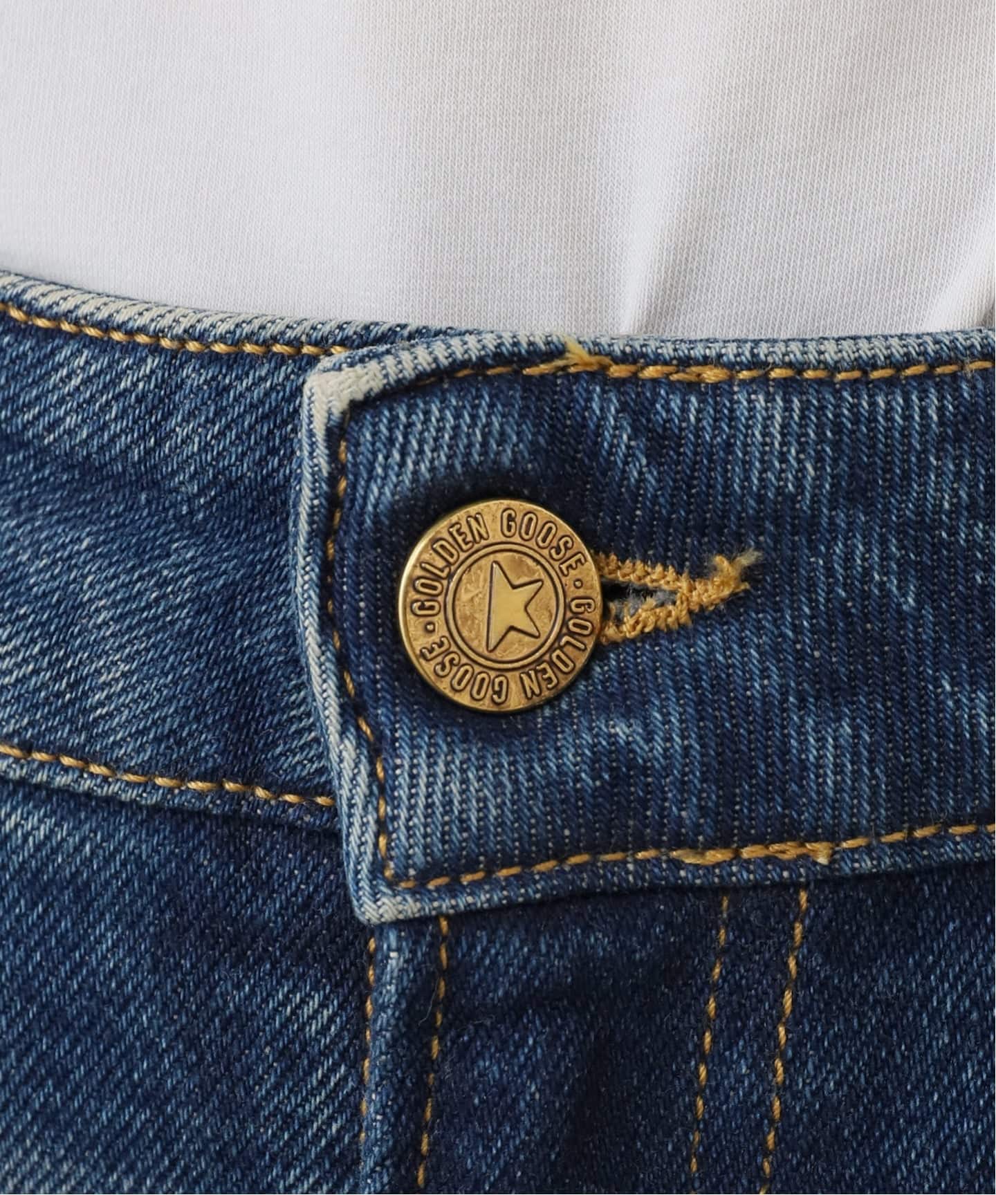 GOLDEN GOOSE / ゴールデングース】BOOTCUT DENIM WHIT CHAINS（デニム
