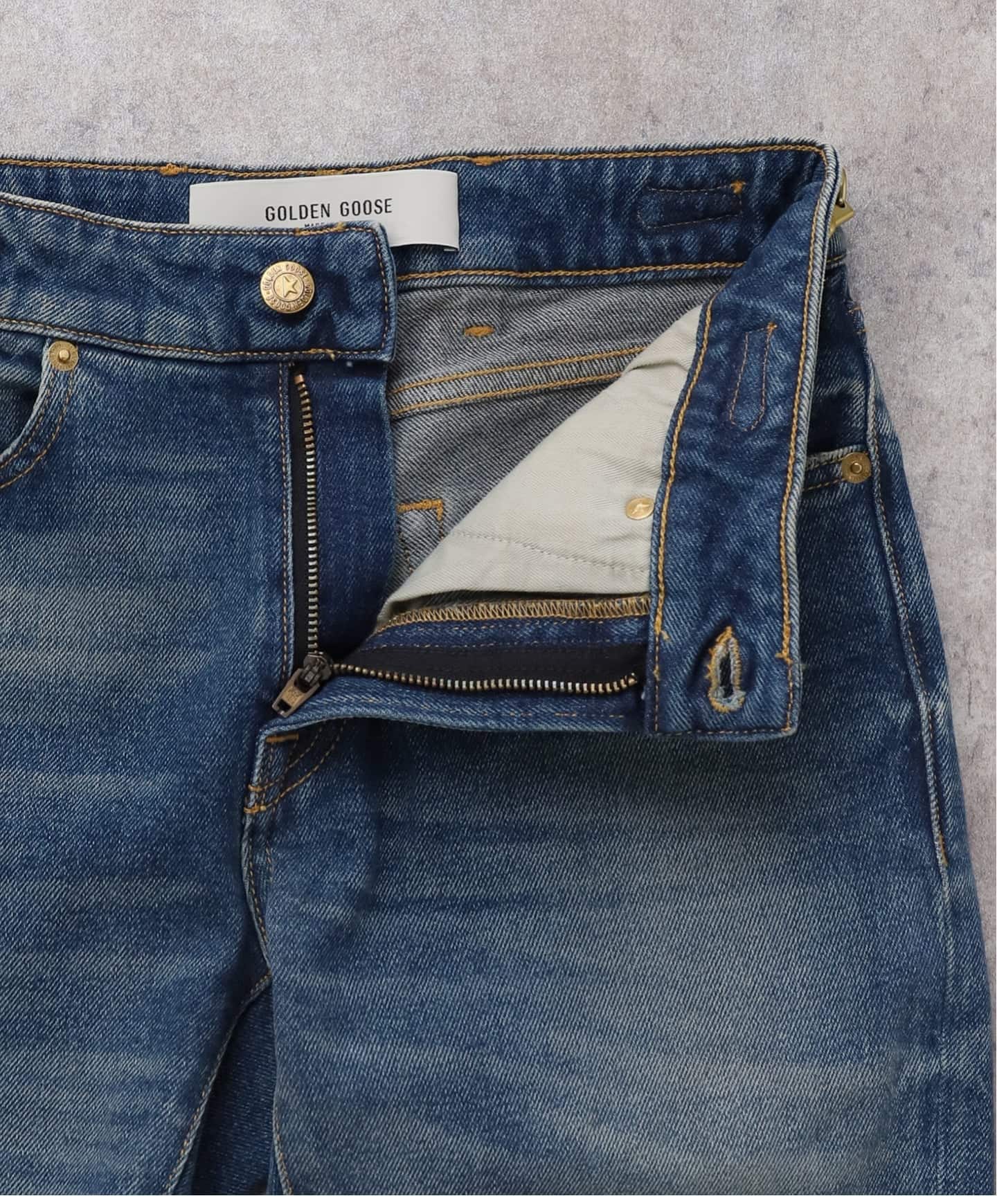 GOLDEN GOOSE / ゴールデングース】BOOTCUT DENIM WHIT CHAINS（デニム