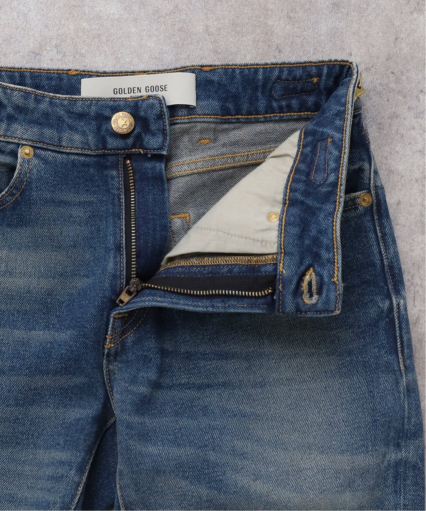 GOLDEN GOOSE / ゴールデングース】BOOTCUT DENIM WHIT CHAINS（デニム 