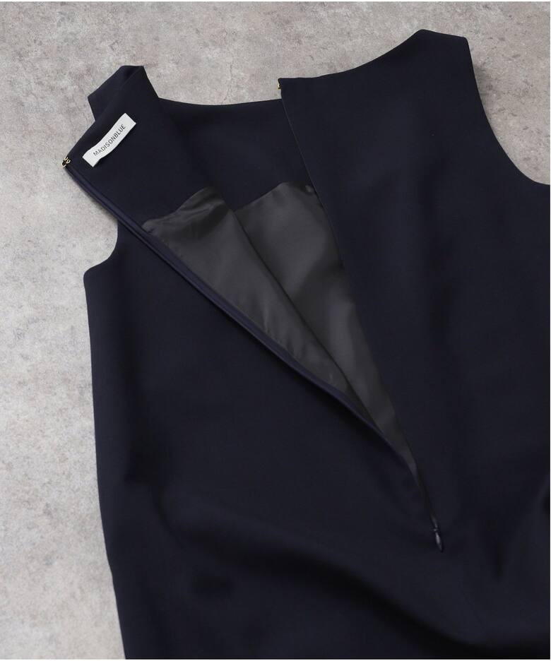 MADISONBLUE / マディソンブルー】BOAT NECK COMBINAISON W TROP 