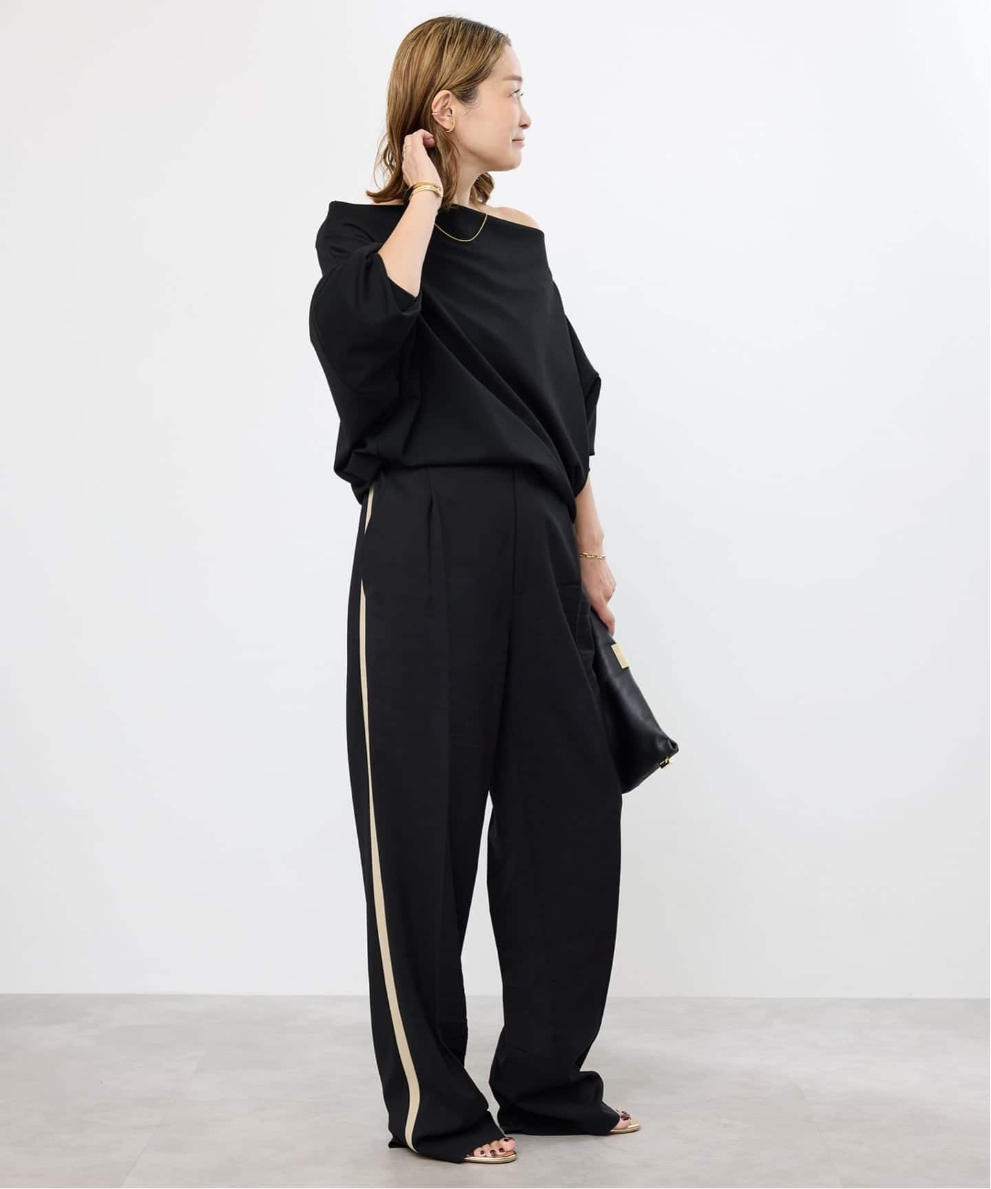 KALLMEYER/カルメイヤー】Phoebe Tuxedo Trouser（スラックス