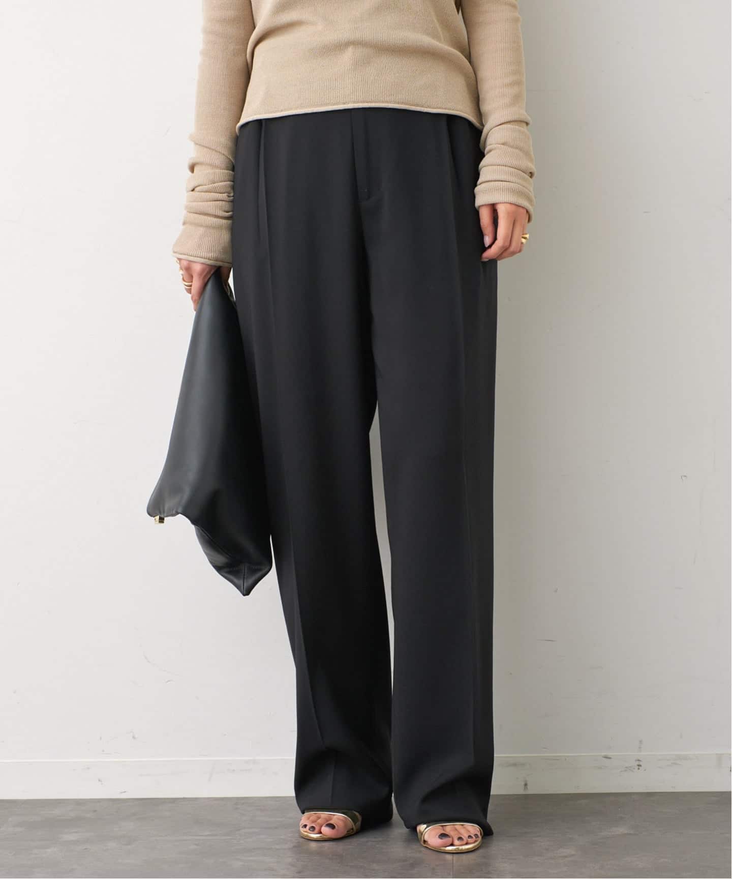 KALLMEYER/カルメイヤー】Phoebe Tuxedo Trouser（スラックス