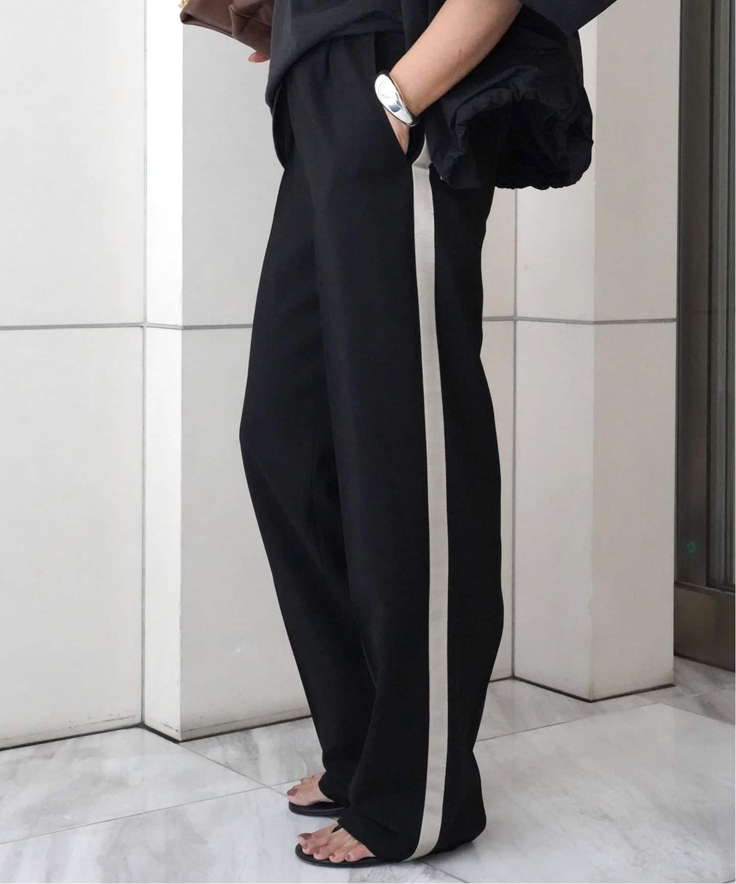 KALLMEYER/カルメイヤー】Phoebe Tuxedo Trouser（スラックス