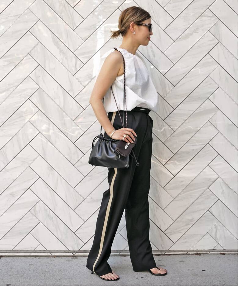 KALLMEYER/カルメイヤー】Phoebe Tuxedo Trouser（スラックス 