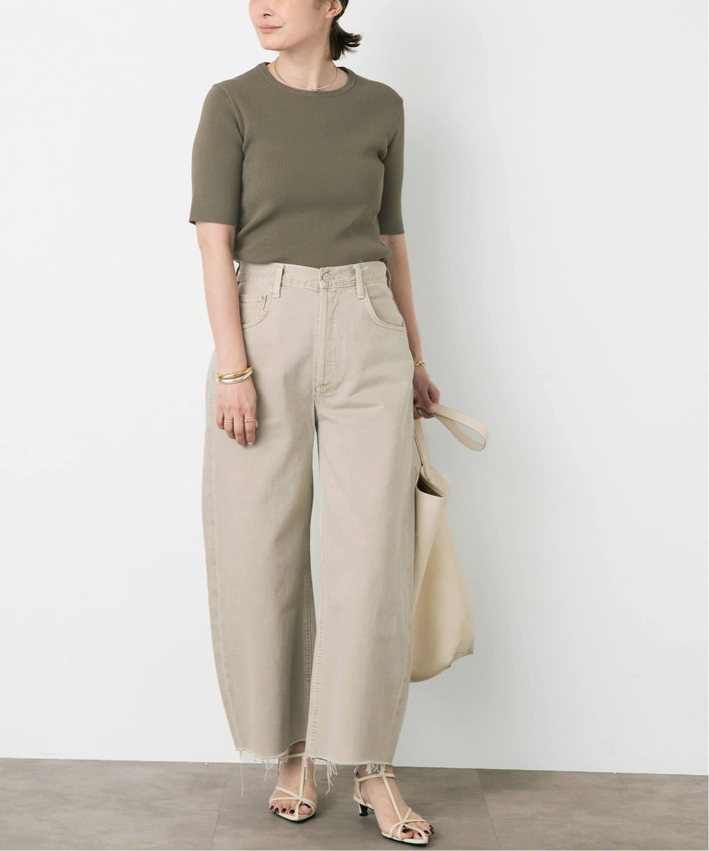 シチズンズ・オブ・ヒューマニティAYLA RAW HEM CROP B CITIZENS of HUMANITY/シチズンズ オブ ヒューマニティ】AYLA