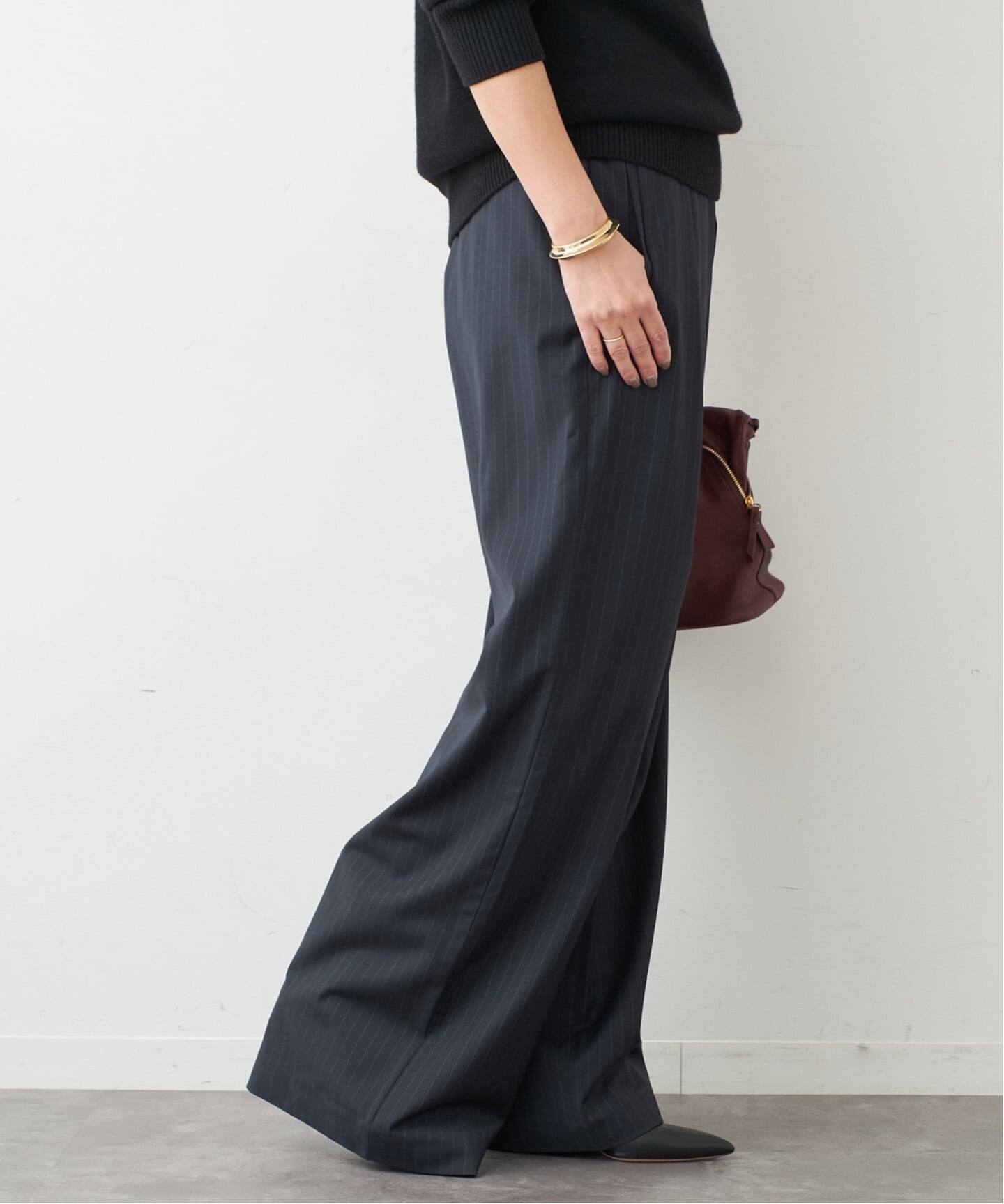 TIBI/ティビ】DOMINIC PINSTRIPE STELLA PANT（スラックス）｜Deuxieme