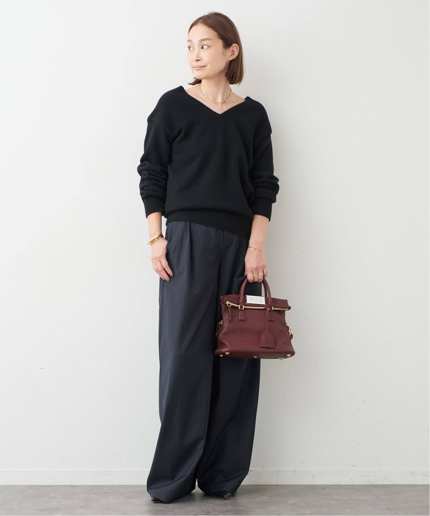 TIBI/ティビ】DOMINIC PINSTRIPE STELLA PANT（スラックス）｜Deuxieme