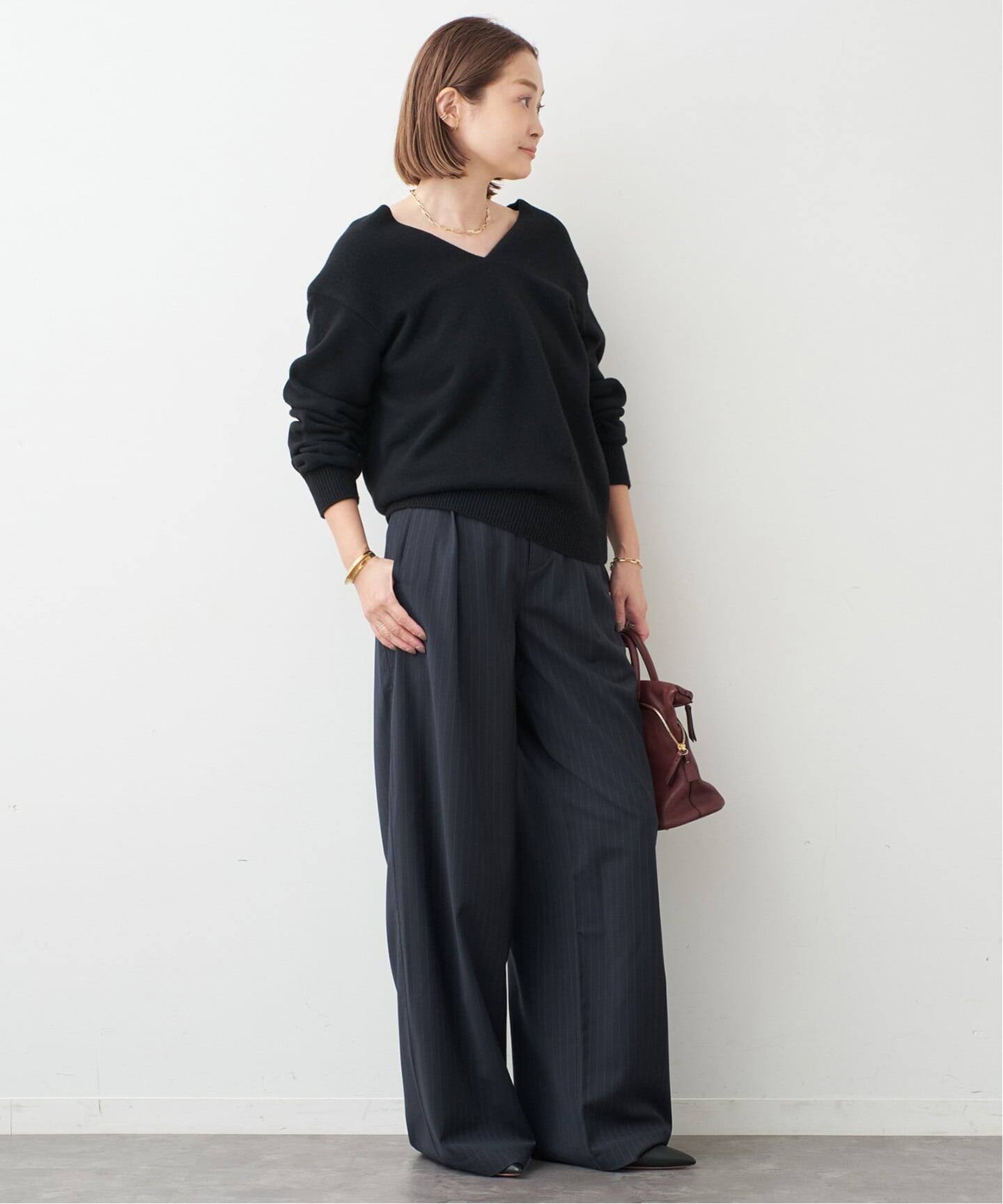 TIBI/ティビ】DOMINIC PINSTRIPE STELLA PANT（スラックス）｜Deuxieme