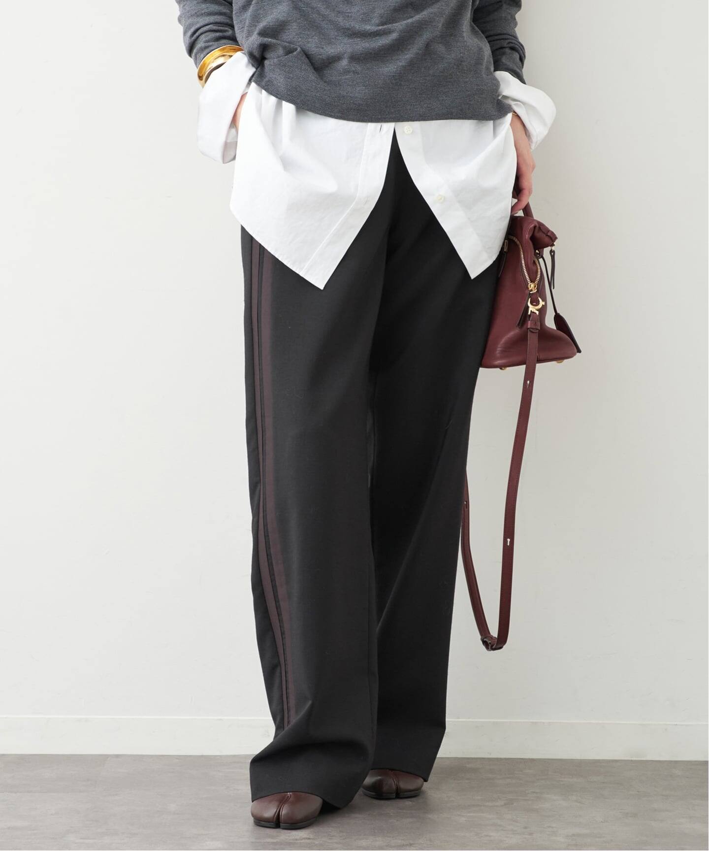 ドゥージーエムクラス 6397/シックススリーナインセブン】RELAXED TUXEDO TROUSER