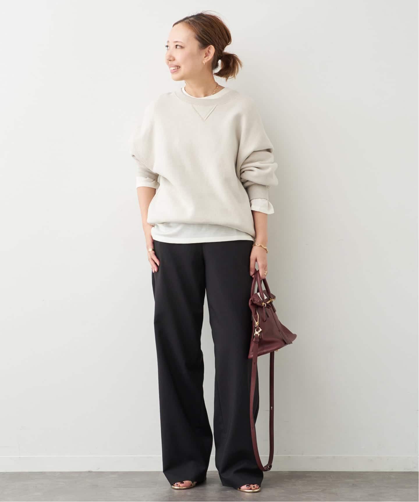ドゥージーエムクラス 6397/シックススリーナインセブン】RELAXED TUXEDO TROUSER