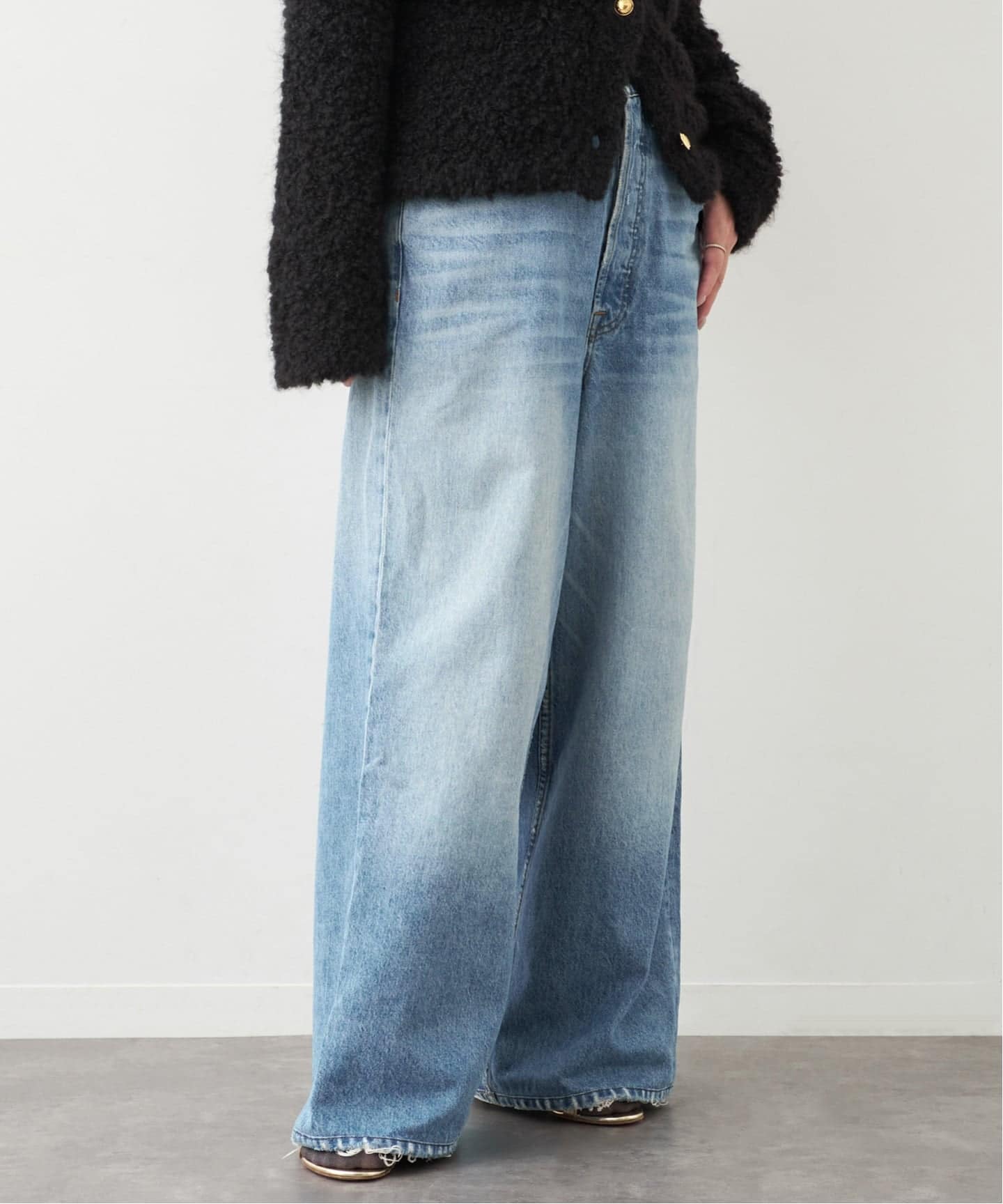 Deuxieme Classe 【コットンシチズン】THE BAGGY JEAN COTTON CITIZEN/コットンシチズン】THE BAGGY JEAN（デニムパンツ