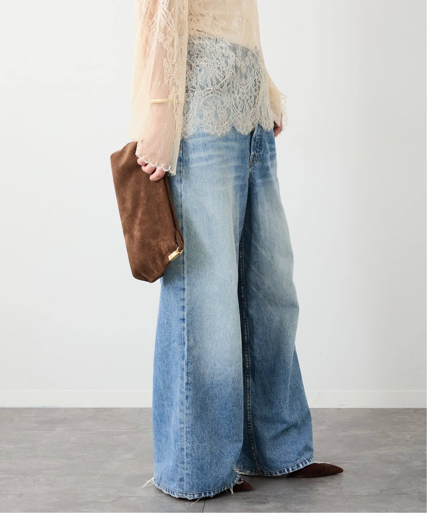 Deuxieme Classe 【コットンシチズン】THE BAGGY JEAN COTTON CITIZEN/コットンシチズン】THE BAGGY JEAN（デニムパンツ