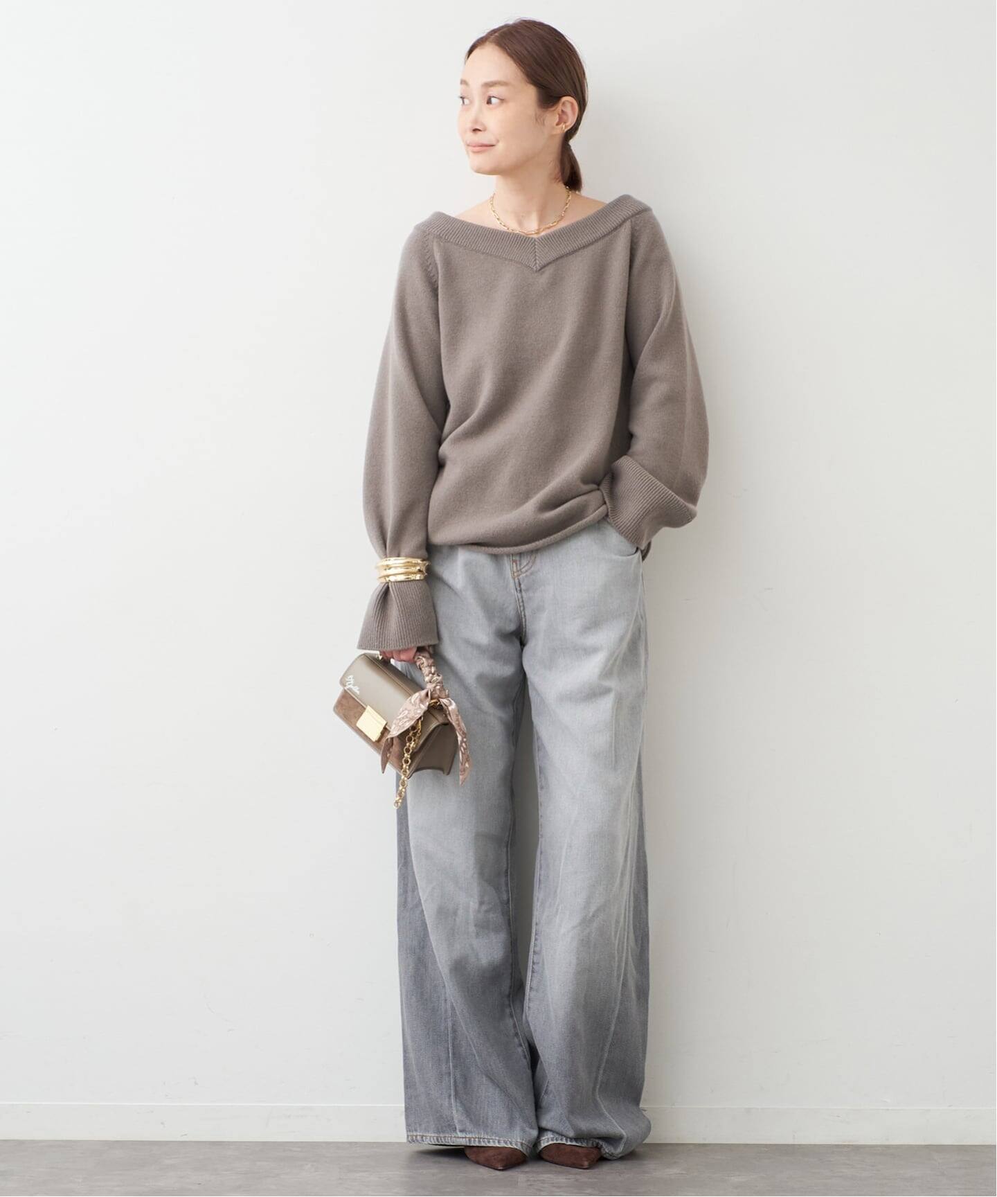 ドゥーズィエムクラス DARKPARK DARKPARK/ダークパーク】IRIS PAPER BAG DENIM（デニムパンツ