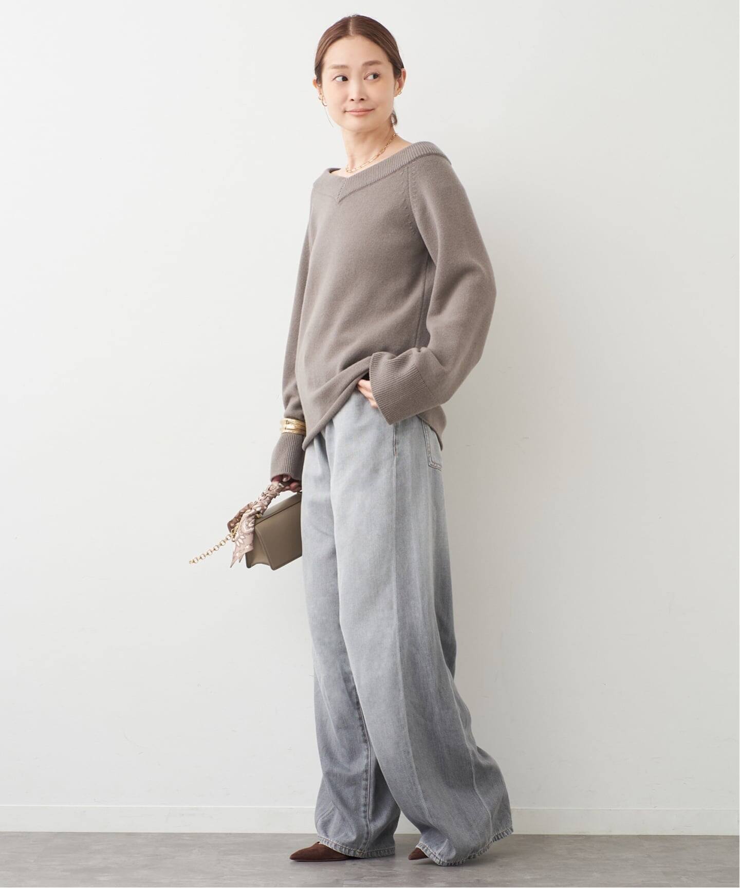 DARKPARK/ダークパーク】IRIS PAPER BAG DENIM（デニムパンツ