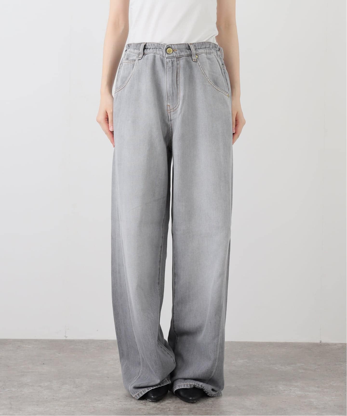 ドゥーズィエムクラス DARKPARK DARKPARK/ダークパーク】IRIS PAPER BAG DENIM（デニムパンツ