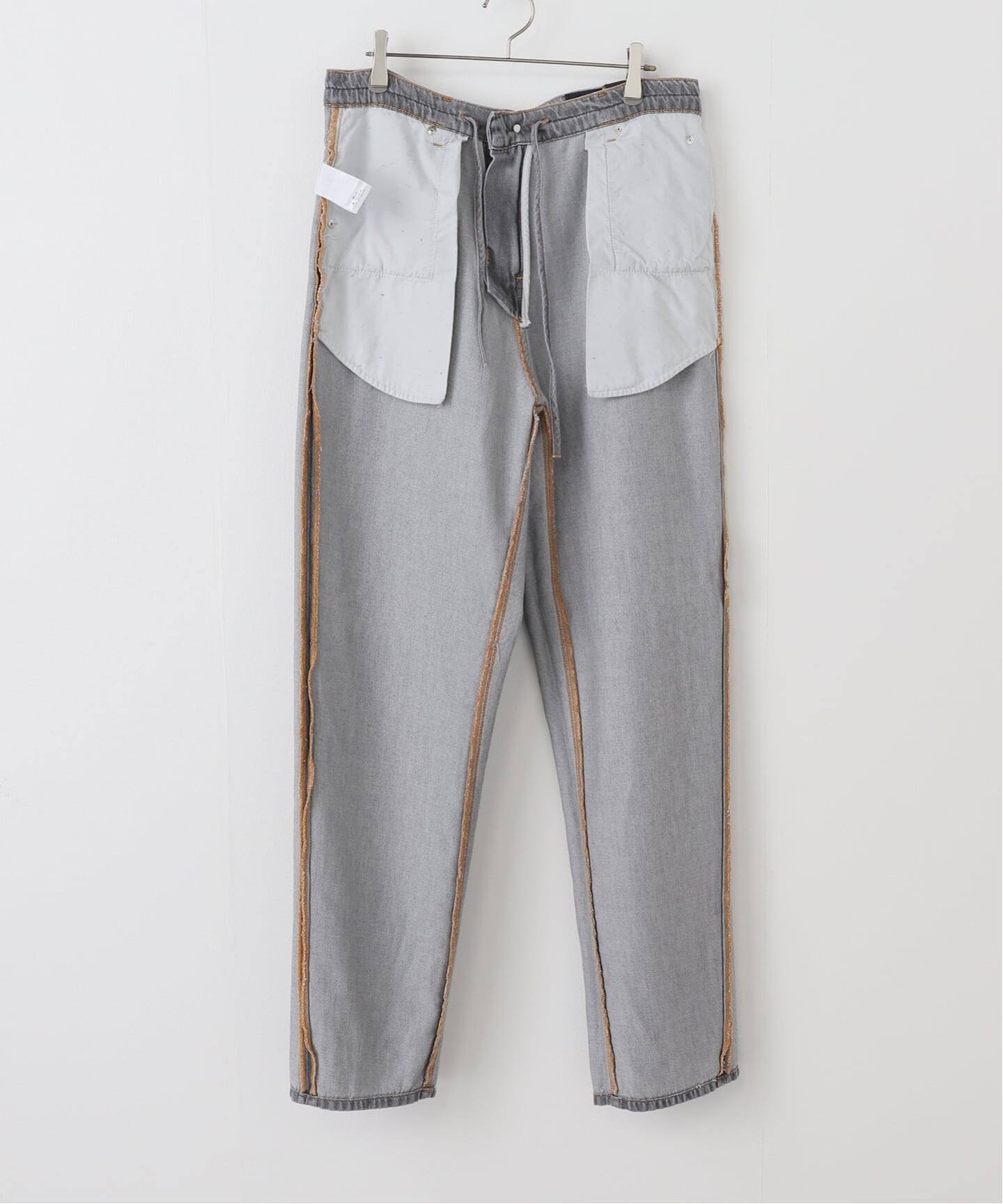 DARKPARK/ダークパーク】IRIS PAPER BAG DENIM（デニムパンツ