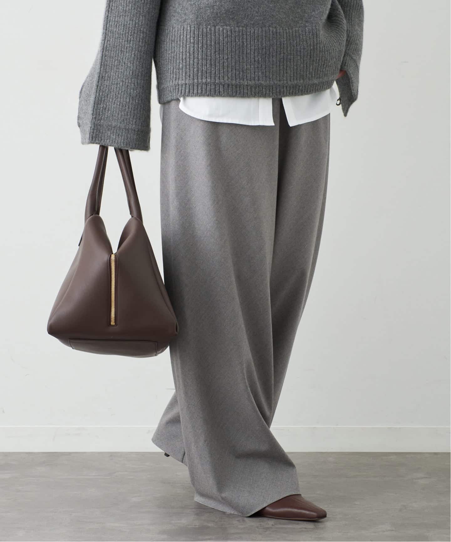 MARIA MCMANUS/マリアマクマナス】Bias Cut Trouser（スラックス