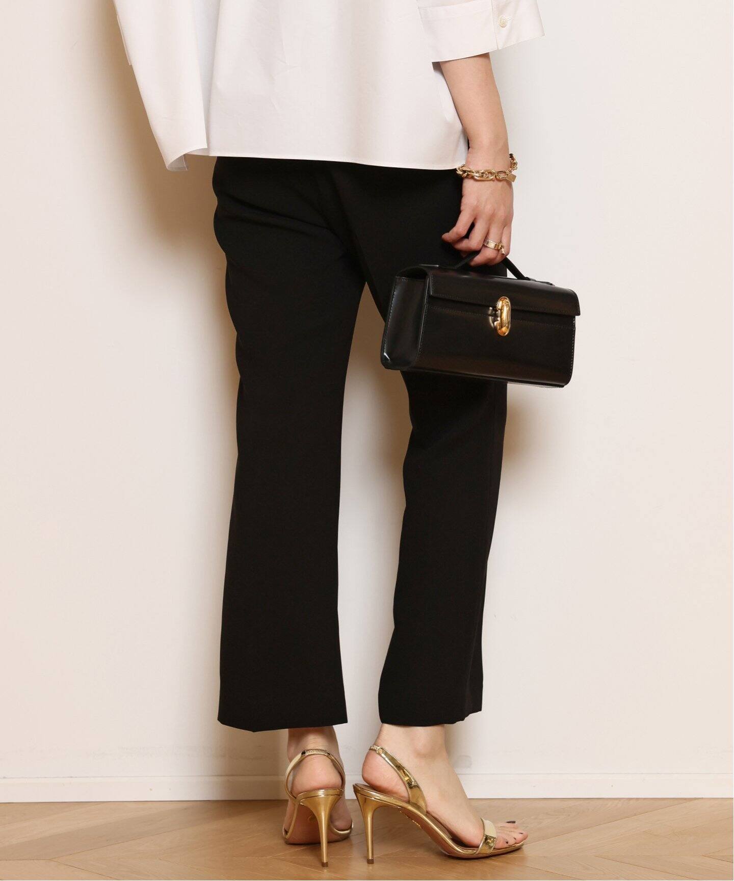 Col Pierrot/コルピエロ】Cropped パンツ（スラックス）｜MUSE de  